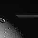 Illustration for article titled Farewell, Dione: Cassini Makes Final Flyby of Saturns Fourth Largest Moon